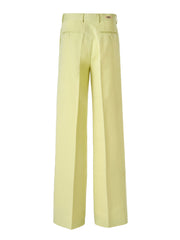 Pantalon Gucci jaune citron en polyester