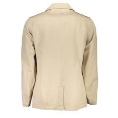 Veste Gant beige en coton pour homme