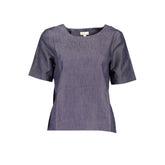 T-shirt unisexe en coton bleu Gant