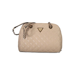 Sac à main Guess Jeans beige en polyéthylène