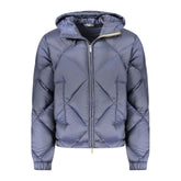 K-WAY Herrenjacke aus blauem Polyester