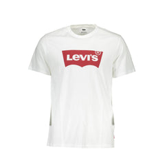 T-shirt Levi's blanc en coton pour homme