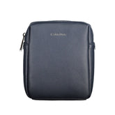 Sac bandoulière homme Calvin Klein bleu en polyester