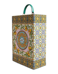 Robe noire Dolce & Gabbana MARIA Défilé de mode en porcelaine Poupées Sicile en cuir