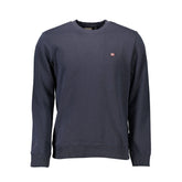 Pull en coton bleu Napapijri pour homme