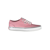 Baskets Vans Chic roses avec lacets contrastés