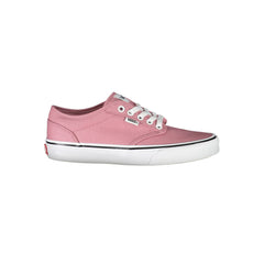 Baskets Vans Chic roses avec lacets contrastés