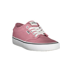 Baskets Vans Chic roses avec lacets contrastés