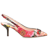 Sandale multicolore en polyester Dolce & Gabbana