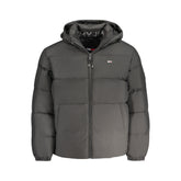 Tommy Hilfiger Herrenjacke aus schwarzem recyceltem Polyester