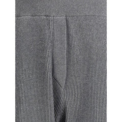 Brunello Cucinelli Rippenhose aus Lurex