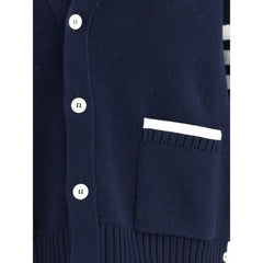 Gilet en laine mérinos Thom Browne