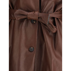 Brunello Cucinelli Sahara-Lederjacke