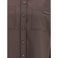 Chemise en laine Brunello Cucinelli