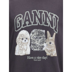 Ganni Welpen Hoodie