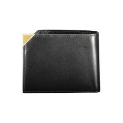 Portefeuille homme en cuir noir Calvin Klein
