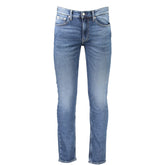 Calvin Klein Herrenjeans aus blauer Baumwolle