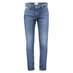 Calvin Klein Blue Cotton Men Jeans