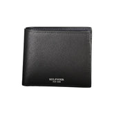 Portefeuille Tommy Hilfiger en cuir noir