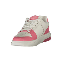 Baskets Tommy Hilfiger en cuir rose pour femme
