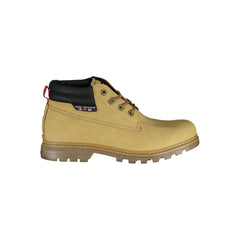 Bottes Carrera beiges en polyester pour hommes
