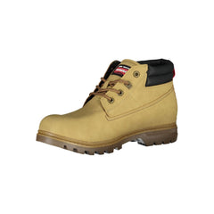 Bottes Carrera beiges en polyester pour hommes