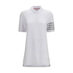 Thom Browne White Cotton Casual Dress