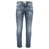 Calvin Klein Herrenjeans aus blauer Baumwolle