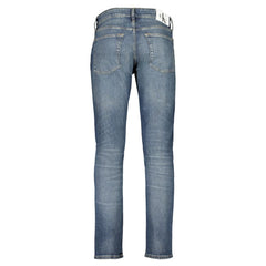 Calvin Klein Herrenjeans aus blauer Baumwolle