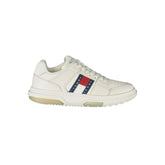 Tommy Hilfiger Damen-Sneaker aus weißem Leder
