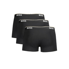 Lot de boxers Hugo Boss en coton noir pour homme
