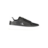 Baskets Calvin Klein en cuir noir pour homme