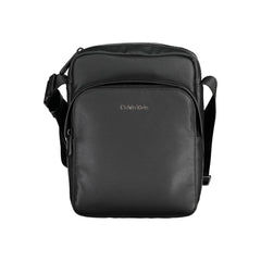 Schwarze Herren-Schultertasche von Calvin Klein aus Polyester