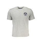 North Sails T-shirt Uomo Cotone Marrone