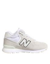Baskets New Balance Off White en daim