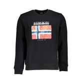 Pull en coton noir pour homme Napapijri