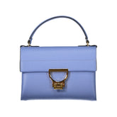 Sac à main femme Coccinelle en cuir bleu clair