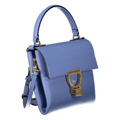 Sac à main femme Coccinelle en cuir bleu clair