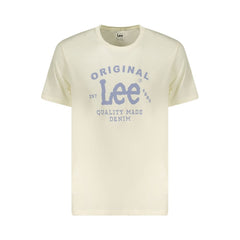 T-shirt Lee beige en coton pour homme