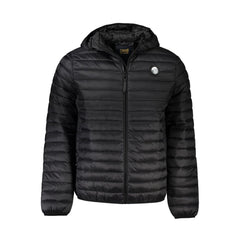 Cavalli Class Herrenjacke aus schwarzem Polyamid