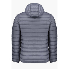 Armata Di Mare Graue Polyamid-Herrenjacke