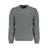 Pull en coton vert Napapijri pour homme