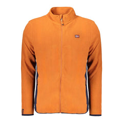 Norway 1963 Maglione Uomo Marrone in Poliestere con Zip