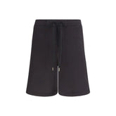 Versace Jeans Black Cotton Bermuda Shorts - XL