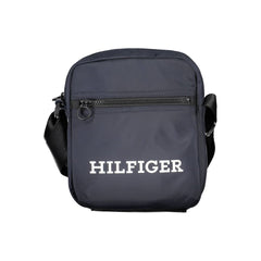 Tommy Hilfiger blaue Polyester-Herren-Schultertasche