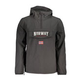 Norwegen 1963 Schwarze Polyester Herrenjacke