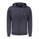 Cardigan homme en polyamide bleu Norvège 1963