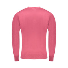 Cavalli Class Red Viscose Men Sweater