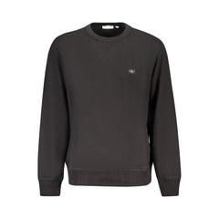 Pull Calvin Klein noir en coton pour homme
