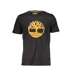 Schwarzes Timberland Baumwoll-T-Shirt